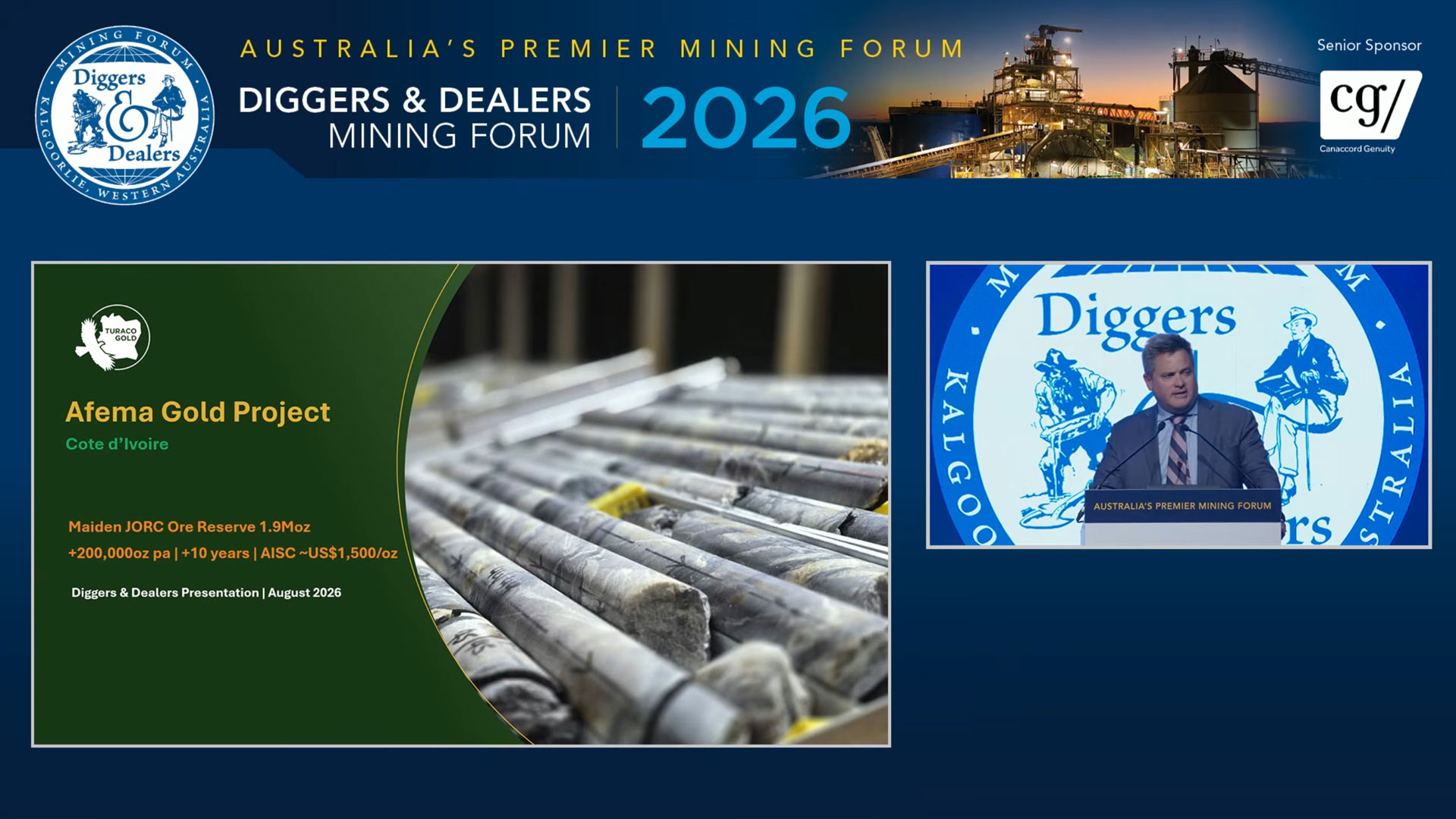 Justin Tremain Presenting at the 2026 Diggers and Dealers